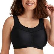 Miss Mary Exhale Comfort T-shirt Sports Bra BH Svart F 100 Dam
