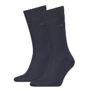 Calvin Klein Strumpor 2P Carter Casual Flat Knit Sock Marin Strl 39/42...