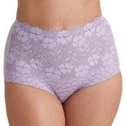 Miss Mary Jacquard And Lace Girdle Trosor Lila 40 Dam