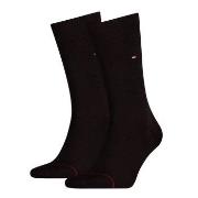 Tommy Hilfiger Strumpor 2P Men Classic Sock Mörkbrun Strl 39/42 Herr