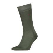 Tommy Hilfiger Strumpor Premium Fil D Ecosse Socks Grön Strl 39/40 Her...