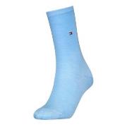 Tommy Hilfiger Strumpor Women Premium Soft Silk Socks Ljusblå Strl 35/...