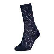 Tommy Hlfiger Women Premium Argyle Socks Strumpor Marin Strl 35/38 Dam