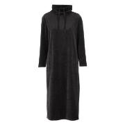 Damella Velour Cosy Dress Svart XX-Large Dam