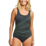 Damella Keira Chlorine Resistant Swimsuit 36-50 Khaki polyester 42 Dam