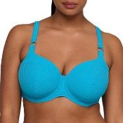 PrimaDonna Kochi Heart Shape Bikini Top Blå E 70 Dam