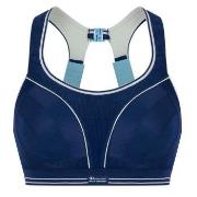 Shock Absorber BH Ultimate Run Bra Marin/Grå polyamid B 80 Dam