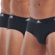 adidas Kalsonger 3P Active Flex Cotton Brief CL1 Svart bomull Medium H...