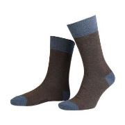 Amanda Christensen Strumpor True Contrast Ankle Sock Brun Strl 43/46