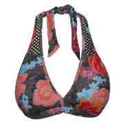 Esprit Peony Beach 2 Padded Halterneck Bikini Brun mönstrad D 36 Dam