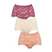 Missya Trosor 3P Lace Maxi Rosa/Lila Large Dam