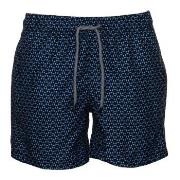 Reyes bay Woven Shorts Badbyxor Marin mönstrad polyester Large Herr