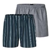 Schiesser Kalsonger 2P Boxershorts multipack Randig bomull 4XL Herr