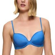 Triumph Midnight Swim Push-Up Bikini Top Blå C 42 Dam