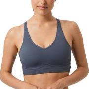 Björn Borg BH Mid V Support Sports Bra Marin X-Large Dam