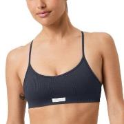Björn Borg BH Studio Seamless Ribbed Strap Bra Marin polyamid Medium D...