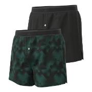 adidas Kalsonger 2P Active Woven Boxer Svart/Grön bomull XX-Large Herr
