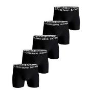 Björn Borg Kalsonger 5P Cotton Stretch Boxer 1719 Svart/Vit bomull Med...