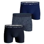 Björn Borg Kalsonger 6P Essential Shorts Blå Mönstrad bomull X-Small H...