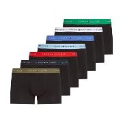 Tommy Hilfiger Kalsonger 7P Trunk WB Svart bomull Large Herr