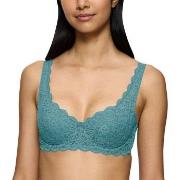 Triumph BH Amourette Wired Bra With Lace Turkos D 95 Dam