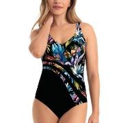 Anita Luella Swimsuit Svart Mönster E 42 Dam
