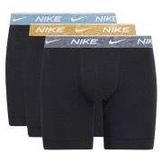 Nike Kalsonger 3P Everyday Essentials Cotton Stretch Boxer Grå/Blå bom...