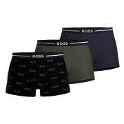 BOSS Kalsonger 9P Bold Design Trunk Flerfärgad bomull Small Herr