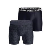 Björn Borg Kalsonger 2P Sports Microfiber Stretch Boxers Flerfärgad po...