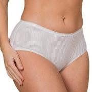 Trofe Sanna Striped Midi Brief Trosor Vit XX-Large Dam