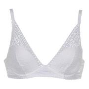 Passionata BH Holala Plunge T-shirt Bra Vit nylon G 75 Dam