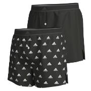 adidas Kalsonger 2P Active Woven Boxer Svart/Vit bomull Large Herr