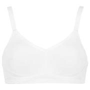 Damella BH Carla Soft Bra Vit polyester C 80 Dam
