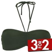 Damella Olivia Padded Bikini Bra Mörkgrön 48 Dam