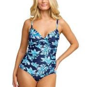 Damella Tara Swimsuit Pattern Blå Mönstrad 36 Dam