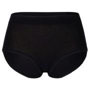 Pierre Robert Trosor High Waist Cotton Brief Svart bomull Small Dam
