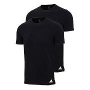 adidas 2P Active Flex Cotton Crew Neck T-Shirt Svart bomull Large Herr