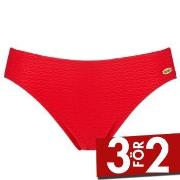 Damella Brigitte Textured Bikini Brief Röd nylon 46 Dam