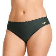 Damella Emily Wavy Bikini Brief Mörkgrön 48 Dam