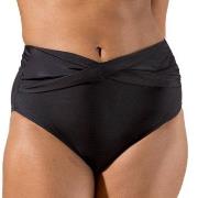 Trofe Solid C-Cut Twist Brief Svart 36 Dam