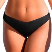 Wiki Low Cut Brazilian Bikini Brief Svart X-Large Dam