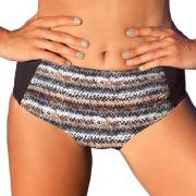 Wiki Puerto Rico Swim Midi Shape Brun mönstrad 50 Dam