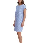 Calida Lovely Nights Short Sleeve Nightdress Ljusblå bomull Small Dam