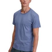 Calida Remix Basic Sleep T-shirt Blå bomull Large Herr