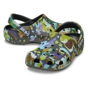 Crocs Classic Painted Floral Clog Flerfärgad US M7/W9 (EU 39-40)