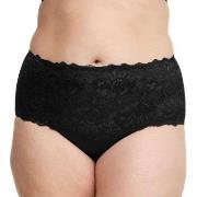 Swegmark Trosor Lace Maxi Briefs Svart polyamid X-Large Dam