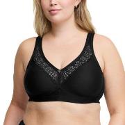 Swegmark BH Stars Cotton Soft Bra Moulded Cups Svart D 90 Dam