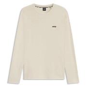 BOSS Waffle Sweatshirt Offwhite X-Large Herr