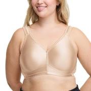 Swegmark BH Shine Soft Bra Moulded Cups Beige polyamid F 85 Dam