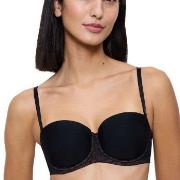 Triumph BH Signature Sheer Wired Balconette Bra Svart F 80 Dam